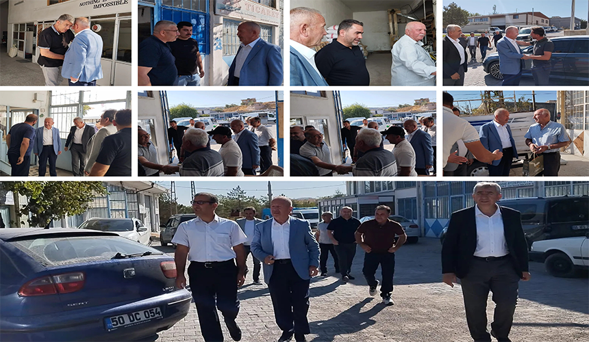 İbrahim Salaş’tan Zahire Pazarı’nda Esnaf Turu: “Sevdamız Makam Değil, Hizmet”