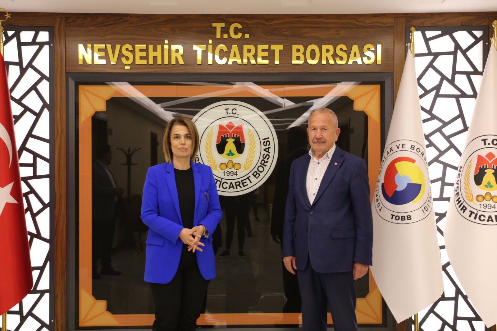 Vali Becel, Nevşehir Ticaret Borsasını Ziyaret Etti   