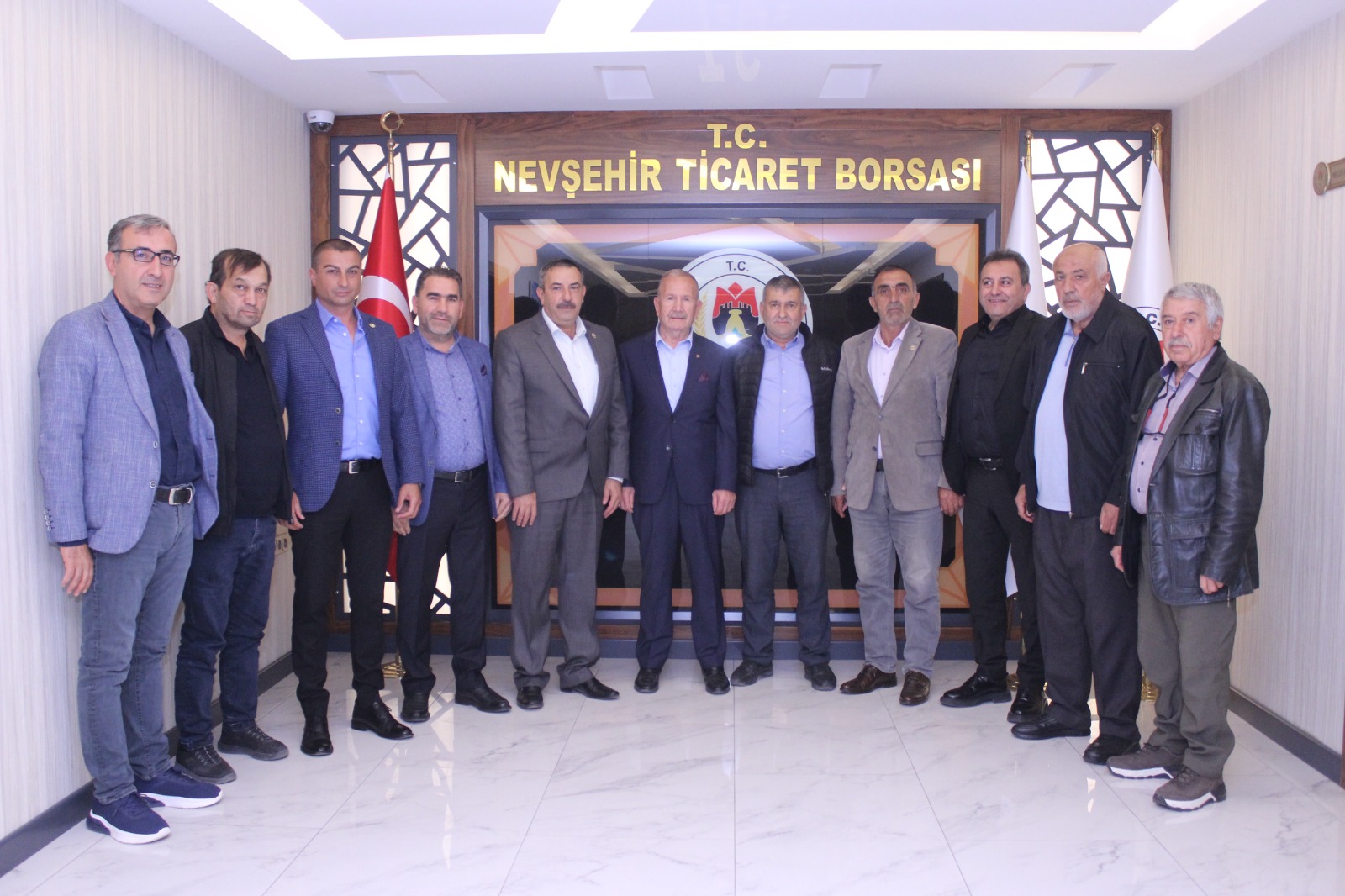 Nevşehir Ziraat Odası Başkanlarından NTB Başkanı Salaş’a Ziyaret