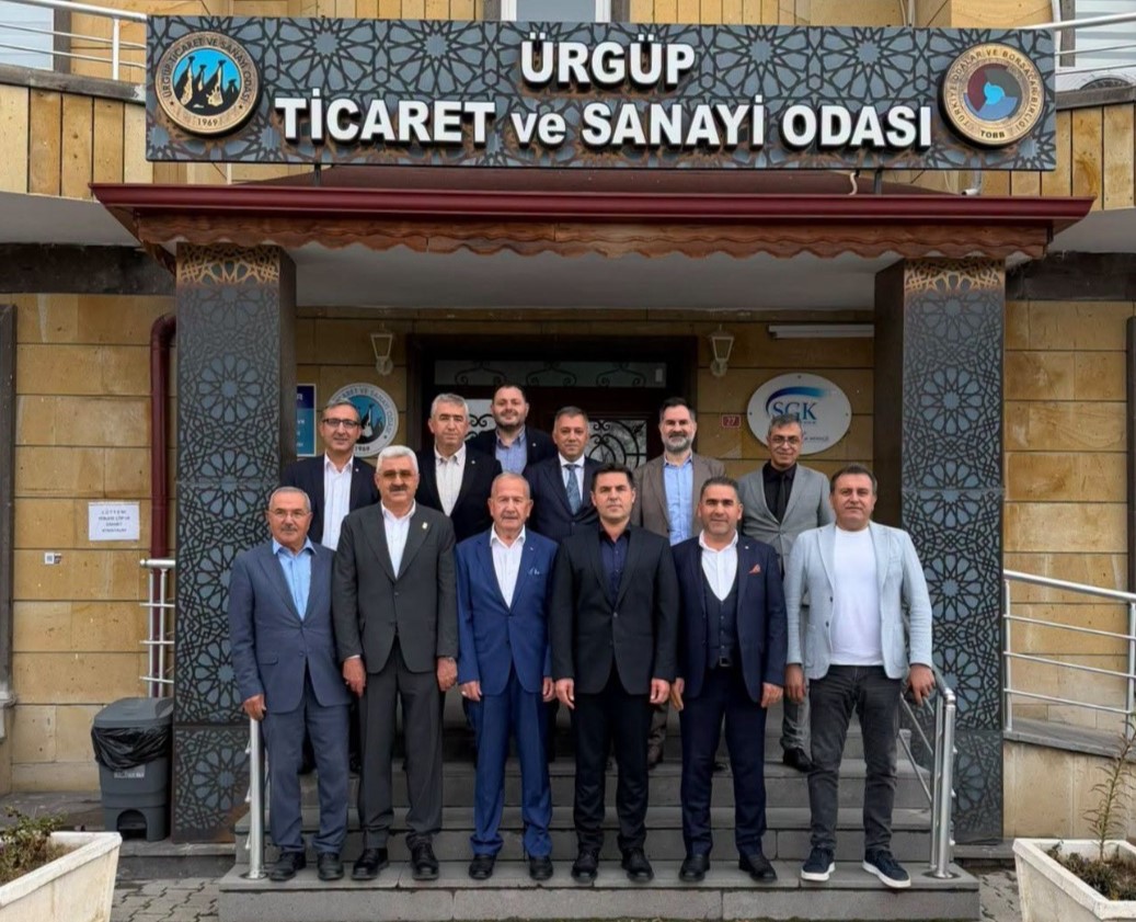 NTB Başkanı Salaş’tan ÜTSO Başkanı Öğütlü’ye Hayırlı Olsun Ziyareti