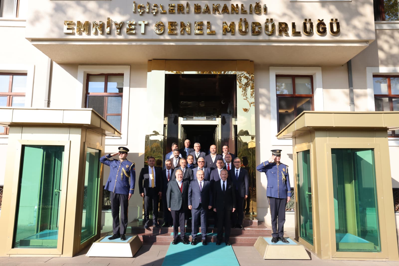 NTB Yönetiminden Emniyet Genel Müdürü Ali Fidan’a Ziyaret
