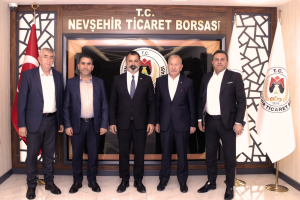 Ürgüp Belediye Başkanı Bul’dan NTB Başkanı Salaş’a Hayırlı Olsun Ziyareti
